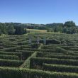 Jardins de Collette, enorm doolhof in de vorm van een vlinder